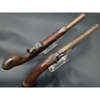 Armes de Poing PAIRE DE PISTOLETS D'OFFICIER A PERCUSSION EN COFFRET SIGNEE TOUFON - FRANCE XIXè {PRODUCT_REFERENCE} - 6