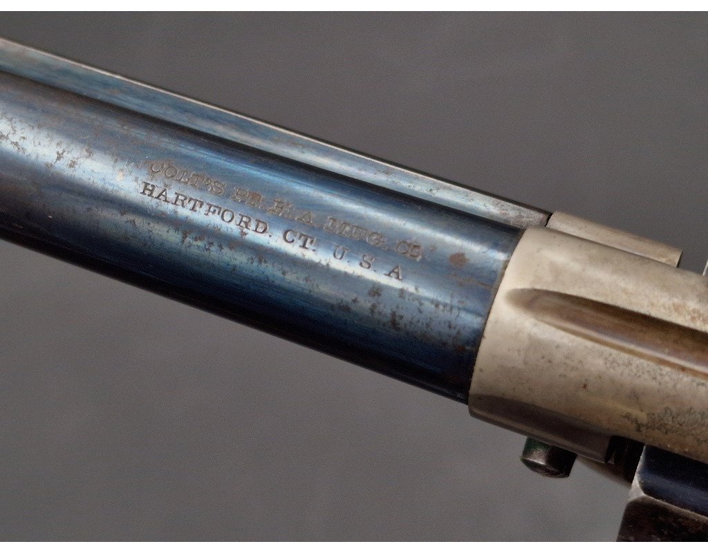Armes de Poing REVOLVER COLT LIGHTNING  1877 EJECTOR  4.5 Pouces  1888  Calibre 38 Long Colt - US XIXè {PRODUCT_REFERENCE} - 9