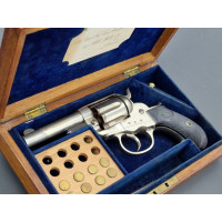 Armes de Poing REVOLVER COLT LIGHTNING 1877 SHERIFF 3.5 Pouces Calibre 38 Long Colt ETCHED PANEL EN COFFRET 1879 - US XIXè {PROD