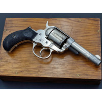 Armes de Poing REVOLVER COLT LIGHTNING 1877 SHERIFF 3.5 Pouces Calibre 38 Long Colt ETCHED PANEL EN COFFRET 1879 - US XIXè {PROD