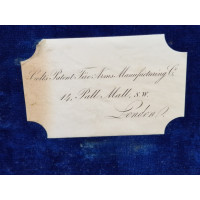 Armes de Poing REVOLVER COLT LIGHTNING MODÈLE 1877 SHERIFF 3.5 Pouces Calibre 38 Long Colt ETCHED PANEL EN COFFRET  - US XIXè PA