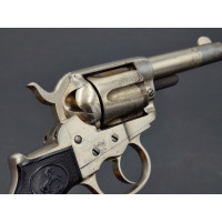 Armes de Poing REVOLVER COLT LIGHTNING MODÈLE 1877 SHERIFF 3.5 Pouces Calibre 38 Long Colt ETCHED PANEL EN COFFRET  - US XIXè PA