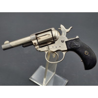 Armes de Poing REVOLVER COLT LIGHTNING MODÈLE 1877 SHERIFF 3.5 Pouces Calibre 38 Long Colt ETCHED PANEL EN COFFRET  - US XIXè PA