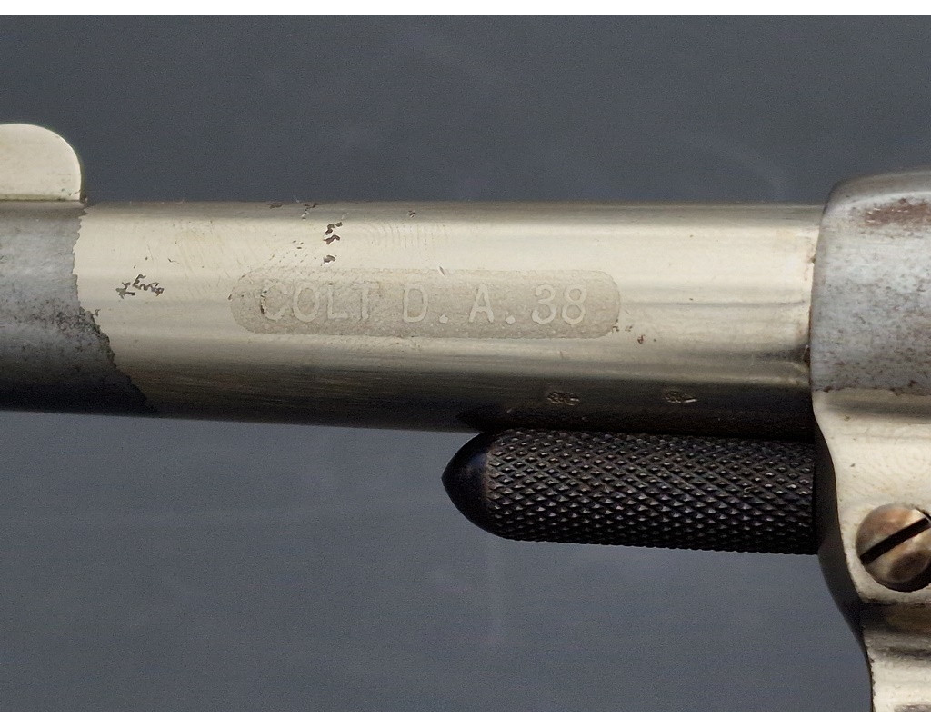 Armes de Poing REVOLVER COLT LIGHTNING 1877 SHERIFF 3.5 Pouces Calibre 38 Long Colt ETCHED PANEL EN COFFRET 1879 - US XIXè {PROD