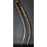 Armes Blanches SABRE ORIENTAL OTTOMAN WOOTZ  EN VERMEIL TYPE KILIJ SHAMSHIR TURC XVIIIè RETOUR D'ÉGYPTE 1799-1801 - FRANCE DIREC