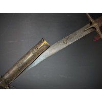 Armes Blanches SABRE ORIENTAL OTTOMAN WOOTZ  EN VERMEIL TYPE KILIJ SHAMSHIR TURC XVIIIè RETOUR D'ÉGYPTE 1799-1801 - FRANCE DIREC