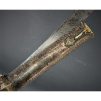 Armes Blanches SABRE ORIENTAL OTTOMAN WOOTZ  EN VERMEIL TYPE KILIJ SHAMSHIR TURC XVIIIè RETOUR D'ÉGYPTE 1799-1801 - FRANCE DIREC