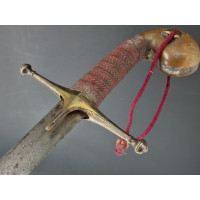 Armes Blanches SABRE ORIENTAL OTTOMAN WOOTZ  EN VERMEIL TYPE KILIJ SHAMSHIR TURC XVIIIè RETOUR D'ÉGYPTE 1799-1801 - FRANCE DIREC