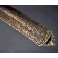 Armes Blanches SABRE ORIENTAL OTTOMAN WOOTZ  EN VERMEIL TYPE KILIJ SHAMSHIR TURC XVIIIè RETOUR D'ÉGYPTE 1799-1801 - FRANCE DIREC