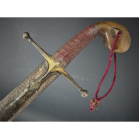 Armes Blanches SABRE ORIENTAL OTTOMAN WOOTZ  EN VERMEIL TYPE KILIJ SHAMSHIR TURC XVIIIè RETOUR D'ÉGYPTE 1799-1801 - FRANCE DIREC