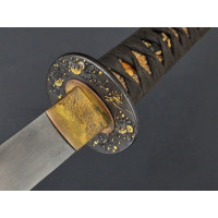 Art du Japon Wakizashi Inadaunju Hisanaga tsukuru kore École ishido élève de korekazu - époque Meiji Japon {PRODUCT_REFERENCE} -