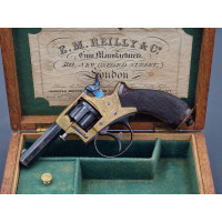 Armes de Poing COFFRET REVOLVER TRANTER LUXE  MODELE N°1 PATENT 1862 Calibre 22 E.M. REILLY & C° LONDON    -  Royaume-Uni XIXeme