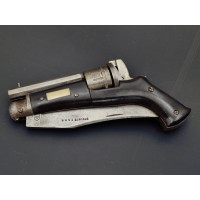 Armes de Poing ARME A SYSTEME   COUTEAU PLIANT REVOLVER  S.B. BREVETE S.G.D.G.  CALIBRE 22 COURT  -  BELGIQUE XIXè {PRODUCT_REFE