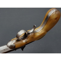 Armes de Poing PISTOLET DE SALON    FAURE LEPAGE A PARIS   CARCASSE MONOBLOC  CORNE BLONDE Calibre 22 FLOBERT - FRANCE XIXè {PRO