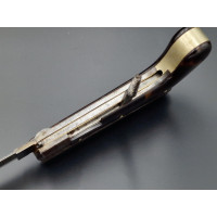 Armes de Poing COUTEAU PISTOLET A PERCUSSION CALIBRE 8mm LAME NOGENTAISE LANGRES vers 1850 - FRANCE XIXè {PRODUCT_REFERENCE} - 4