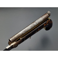 Armes de Poing COUTEAU PISTOLET A PERCUSSION CALIBRE 8mm LAME NOGENTAISE LANGRES vers 1850 - FRANCE XIXè {PRODUCT_REFERENCE} - 5