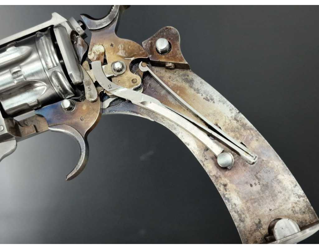 Armes de Poing REVOLVER MILITAIRE D'ESSAI SAINT ETIENNE MODELE 1887 PROTOTYPE 1892  de 1888  Calibre 8 mm LEBEL - France IIIe Re