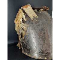 Militaria CUIRASSE DE GUERRE D'OFFICIER DE CAVALERIE FRANCE VERS 1680 / 1700 ANCIENNE MONARCHIE {PRODUCT_REFERENCE} - 11