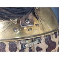 Militaria CASQUE TROUPE DU 4ème RÉGIMENT DE DRAGONS, modèle 1858  - FRANCE Second Empire {PRODUCT_REFERENCE} - 6