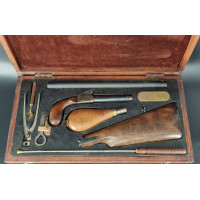 Armes Longues COFFRET CARABINE BRACONNIER DEMONTABLE A PERCUSSION CALIBRE 12 - 18,6mM {PRODUCT_REFERENCE} - 1