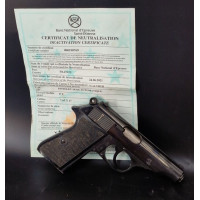 Armes Neutralisées  PISTOLET ALLEMAND  WALTHER   PP 7.65   NEUTRALISATION DESACTIVATION  UE {PRODUCT_REFERENCE} - 1
