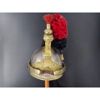 Militaria CASQUE TROUPE DE LA GARDE RÉPUBLICAINE À CHEVAL DE PARIS MODÈLE 1876 - 1885 - FRANCE TROISIÈME RÉPUBLIQUE. {PRODUCT_RE