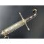 SABRE ORIENTAL OTTOMAN WOOTZ et VERMEIL TYPE KILIJ SHAMSHIR TURC XVIIIè RETOUR D'EGYPTE 1799-1801