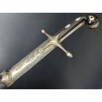 Catalogue Magasin SABRE ORIENTAL OTTOMAN WOOTZ et VERMEIL TYPE KILIJ SHAMSHIR TURC XVIIIè RETOUR D'EGYPTE 1799-1801 {PRODUCT_REF