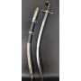 Catalogue Magasin SABRE ORIENTAL OTTOMAN WOOTZ et VERMEIL TYPE KILIJ SHAMSHIR TURC XVIIIè RETOUR D'EGYPTE 1799-1801 {PRODUCT_REF