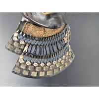 Art du Japon MEMPO JAPONAIS MASQUE ARMURE DE SAMOURAI  EPOQUE EDO JAPON {PRODUCT_REFERENCE} - 3