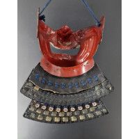 Art du Japon MEMPO JAPONAIS MASQUE ARMURE DE SAMOURAI  EPOQUE EDO JAPON {PRODUCT_REFERENCE} - 4