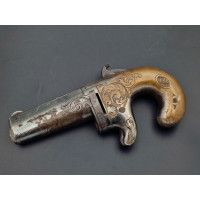 Armes de Poing PISTOLET DERINGER   MOORE BROOKLYN 1861 1863  CALIBRE 41RF ANNULAIRE - USA XIXè {PRODUCT_REFERENCE} - 1