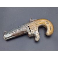 Armes de Poing PISTOLET DERINGER   MOORE BROOKLYN 1861 1863  CALIBRE 41RF ANNULAIRE - USA XIXè {PRODUCT_REFERENCE} - 8