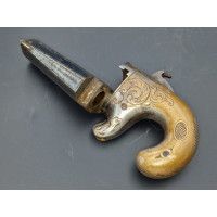 Armes de Poing PISTOLET DERINGER   MOORE BROOKLYN 1861 1863  CALIBRE 41RF ANNULAIRE - USA XIXè {PRODUCT_REFERENCE} - 3