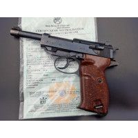 Armes Neutralisées  WW2 WALTHER P38 CYQ NEUTRALISER DESACTIVATION UE 2023  CULASSE MOBILE {PRODUCT_REFERENCE} - 2