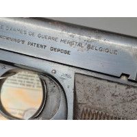 Armes Neutralisées  WW2 PISTOLET BROWNING 1910 - 22 Calibre 7.65 WAFFENAMT WAa140 ALLEMAGNE NEUTRALISATION UE 2023 {PRODUCT_REFE