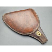 Militaria ETUI CUIR HOLSTER REVOLVER MAS 1873 - FRANCE IIIè REPUBLIQUE {PRODUCT_REFERENCE} - 1