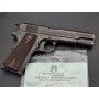 Armes Neutralisées WW1 PISTOLET   COLT 1911  45ACP   ARMEE FRANCAISE SERIE X    NEUTRALISATION DESACTIVATION  UE2023  CULASSE MO