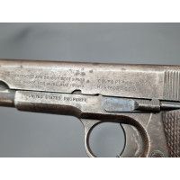 Armes Neutralisées WW1 PISTOLET   COLT 1911  45ACP   ARMEE FRANCAISE SERIE X    NEUTRALISATION DESACTIVATION  UE2023  CULASSE MO