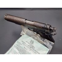 Armes Neutralisées WW1 PISTOLET   COLT 1911  45ACP   ARMEE FRANCAISE SERIE X    NEUTRALISATION DESACTIVATION  UE2023  CULASSE MO
