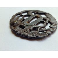 Art du Japon TSUBA POUR SABRE JAPONAIS KATANA  EN FER   SINGE   JAPON PERIODE EDO {PRODUCT_REFERENCE} - 6