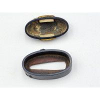 Art du Japon FUCHI KASHIRA SABRE JAPONAIS KATANA TANTO WAKIZASHI EN SHAKUDO - JAPON EDO {PRODUCT_REFERENCE} - 6