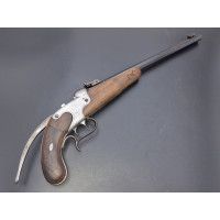 Armes de Poing PISTOLET STAND DE TIR DE PRECISION CALIBRE 22 LR  BLOC TOMBANT G. STEINBRENNER  -  ALLEMAGNE XIXè {PRODUCT_REFERE