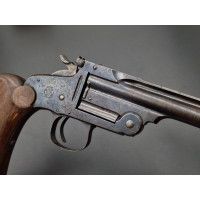 Armes de Poing PISTOLET SMITH ET WESSON  SINGLE SHOT  1er MODEL 1891   160EX.  CALIBRE 38 S&W  10 POUCES  -  USA XIXè {PRODUCT_R