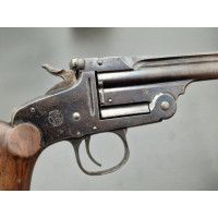 Armes de Poing PISTOLET SMITH ET WESSON  SINGLE SHOT  1er MODEL 1891   160EX.  CALIBRE 38 S&W  10 POUCES  -  USA XIXè {PRODUCT_R