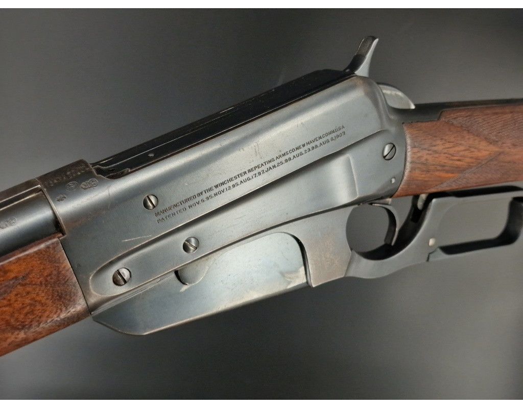 CARABINE WINCHESTER DE CHASSE modèle 1895 Calibre 405 Winchester d...