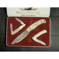 Coutellerie COFFRET WINCHESTER  3 COUTEAUX PLIANTS COMMEMORATIF WINCHESTER 2005 LIMITED EDITION {PRODUCT_REFERENCE} - 2