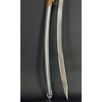 Armes Blanches SABRE D'OFFICIER SUPERIEUR DE CAVALERIE LEGERE SUPERBE LAME DAMAS DOUBLE FACE VERS 1815 - FRANCE RESTAURATION {PR