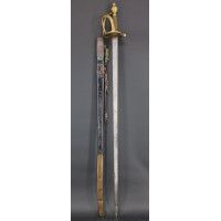 Armes Blanches RARE FORTE ÉPÉE DE CAVALERIE MODÈLE RÉGLEMENTAIRE 1767 DUC CHOISEUL - FRANCE LOUIS XV 45 - 2