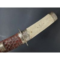 Art du Japon GIGANTESQUE   TANTO JAPONAIS  97CM   OFFERT POUR UN TEMPLE -  JAPON EPOQUE EDO {PRODUCT_REFERENCE} - 2